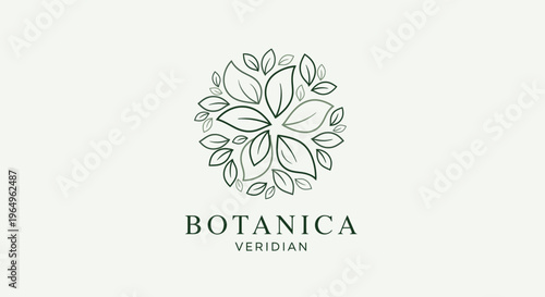 Botanica Veridian logo with flowers.