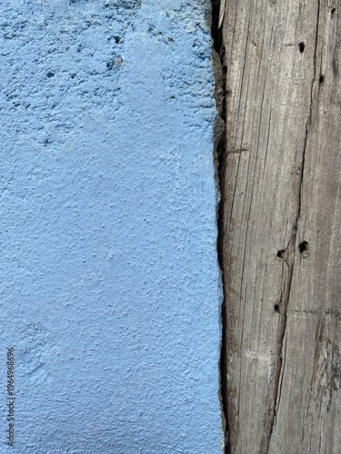 old blue wooden background