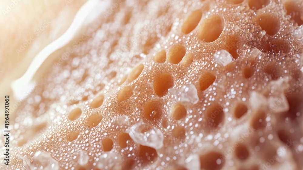 Fototapeta premium Closeup Honeycomb Texture with Sweet.