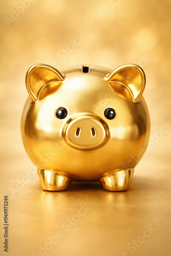 savings ping coins isolated for background