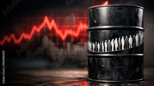 Oil Barrel of Economic Conc...