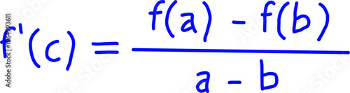 Close-up of mathematical formula showing derivative notation and function values, illustrating calculus concepts, equations, and analytical problem solving.