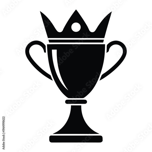 Royal Crown Trophy Silhouette