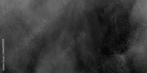 Abstract white and gray isolated cloud cumulus clouds. Gray aquarelle painted realistic fog or mist smoky textured canvas design. White and ash messy wall stucco texture background.	