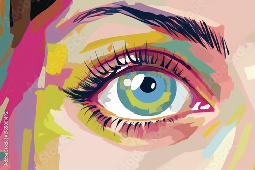 Eye full tear art backgrounds painting.