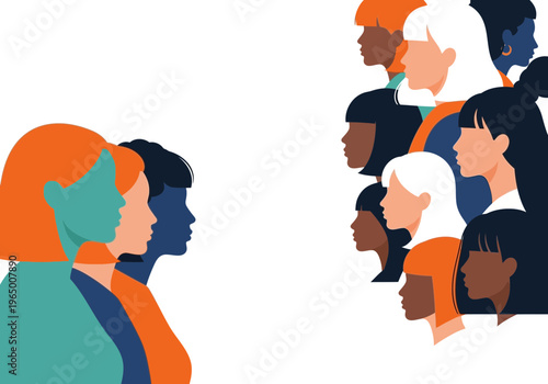 Diverse group of people on for world hepatitis day