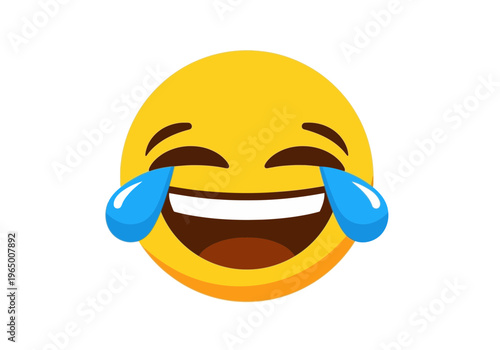 Laughing face emoji with tears of joy