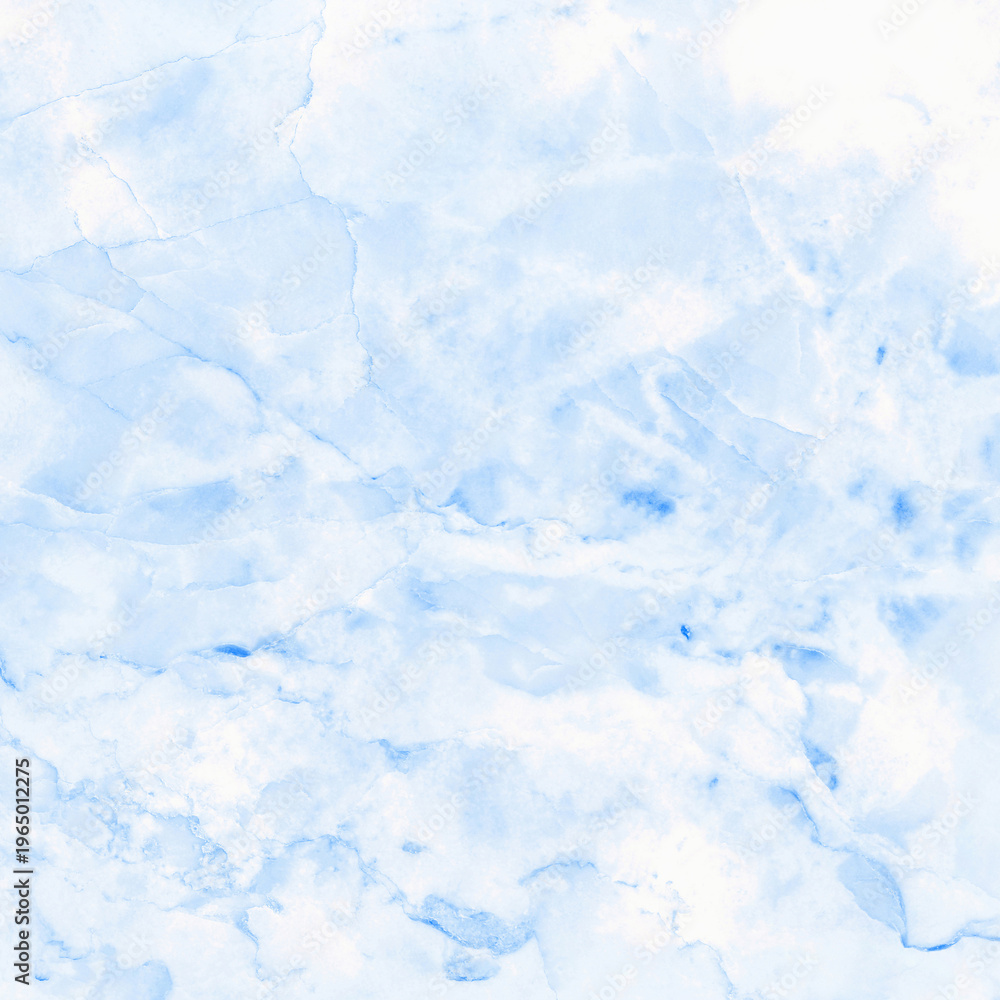Fototapeta premium Blue background marble wall texture for design art work, seamless pattern of tile stone with bright and luxury.