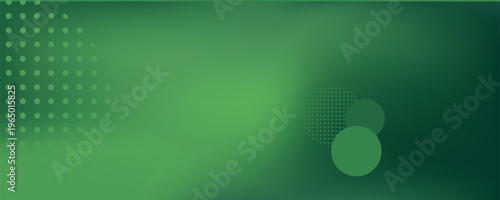 Abstract blurred gradient mesh background in green.