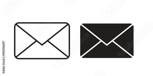 Email icon for ui app design and web designs