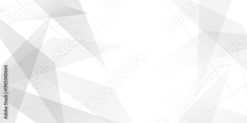 Triangular 3d, modern background Modern geometrical dynamic and seamless abstract white background. Random chaotic lines abstract geometric pattern. .graphic background dots with connections for your