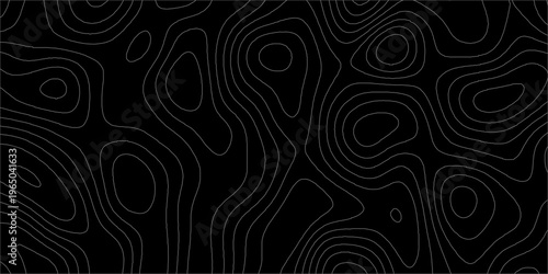 Topographic canyon geometric map relief texture with curved layers and shadow .Abstract geometric topographic contour map background. Panorama view gradient multicolor wave curve