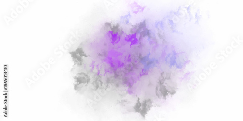 abstract cloud and vapor texture background .white and purple smoke aquarelle smudge illustration abstract Green Fog or smoke color isolated background , Abstract Painted Illustration. Brush stroked.