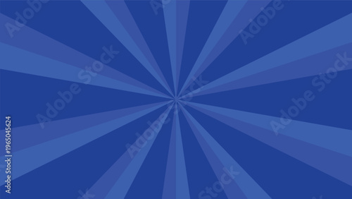 blue sunburst background. abstract graphic lines pattern decoration