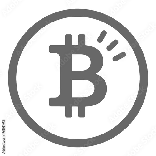 Bitcoin Cryptocurrency App Icon