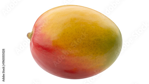Ripe mango fruit tropical yellow isolated on a transparent background
