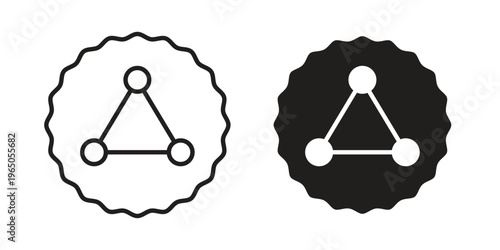 Dependency icon in line design. editable stroke icon vector. EPS10
