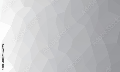 ポリゴン・幾何学グラデーションのモノクロ抽象背景