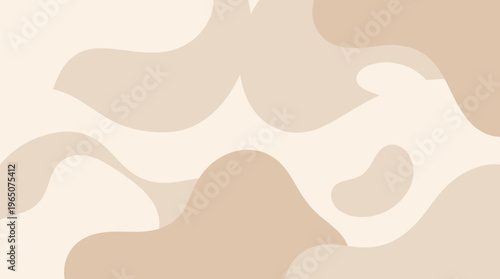 Abstract Beige Camouflage Pattern Background for Modern Design and Graphic Projects.