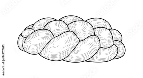 braided bread loaf