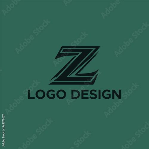 Alphabet logo design vector and flat template