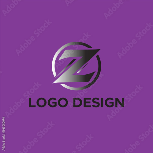Alphabet logo design vector and flat template