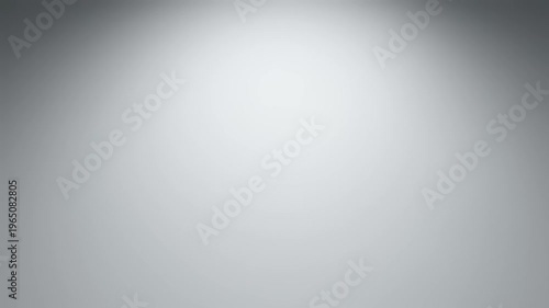Bright Light on Grey Background.