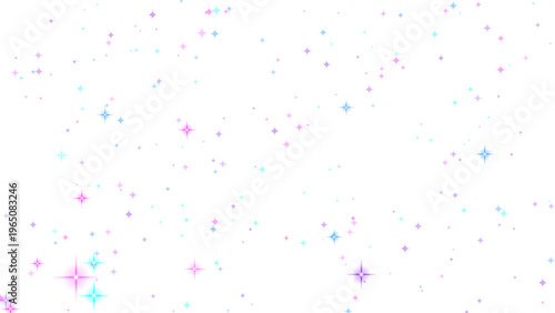 Sparkling Pastel Star Background for Festive Magic