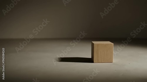 Brown cardboard box on floor.