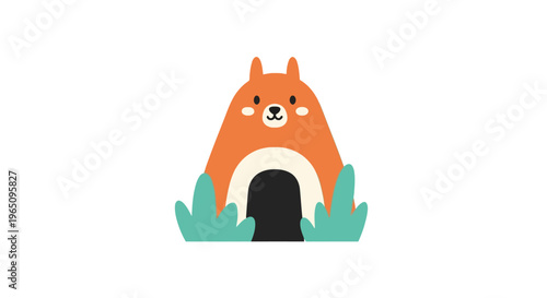 Cute Shiba Inu Dog Face Portrait.