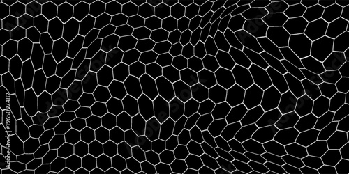 Curved net pattern. Seamless design for sportswear or equipment like soccer goals, volleyball nets, basketball hoops, hockey nets, and athletic gear. Vector net dynamic.Vector ilustartion