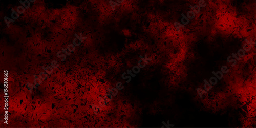 4463Red horror scary background. Abstract Watercolor red grunge background painting. dirty rustic fire red texture. Abstract image of red fire or flames with sparkles. dark slate background toned clas