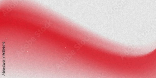 An abstract white background with grainy texture (noise) and ruby ​​gradient creates a calm, gloomy or noir, serious and minimalist atmosphere.