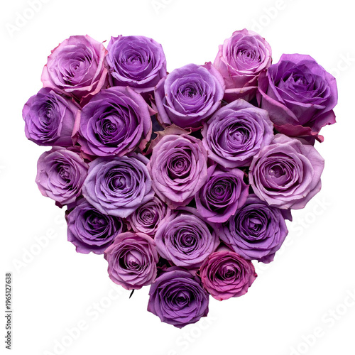 可愛いハート、バラのブーケ（花、贈り物、お祝い）