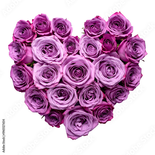 可愛いハート、バラのブーケ（花、贈り物、お祝い）