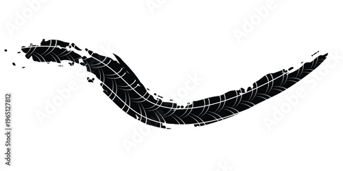Tire tread marks, wheel textures, tire marks - car racing, motocross, drift, rally, off-road and others. modern