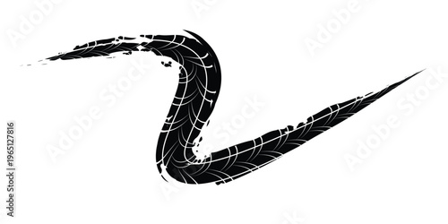 Tire tread marks, wheel textures, tire marks - car racing, motocross, drift, rally, off-road and others. modern