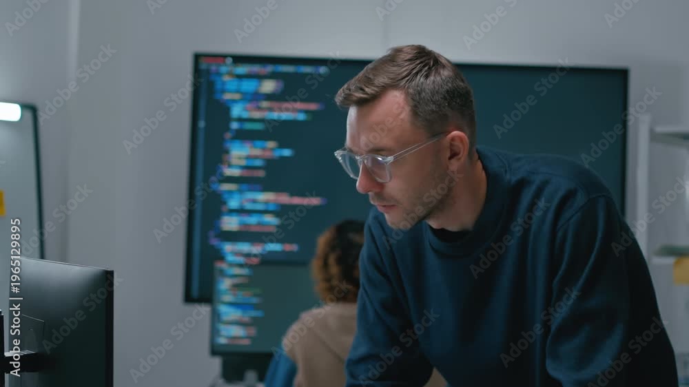 software engineers team developing autonomous AI agents and agentic ...