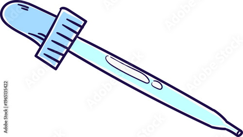 Eye Dropper Pipette Tool for Precise Liquid Transfer in Laboratory