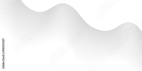 Vector abstract gradient wave Futuristic gray white abstract background. geometric flowing web smoke sound music digital blend curve line texture backgound.