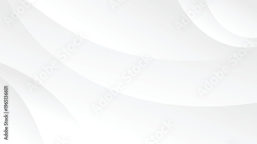 abstract white background with creased texture and graphic wavy lines 
