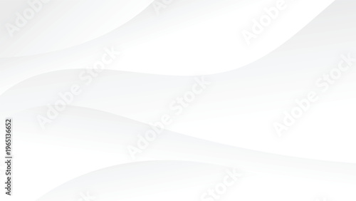 abstract white wavy background with elegant curve lines  and color gradient decoration