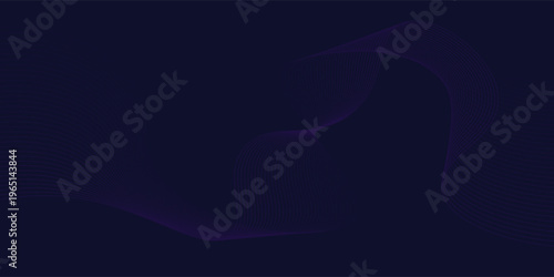 Perfect background featuring glowing, flowing wave lines in blue red color gradient. Futuristic design with shiny, smooth motion, energy