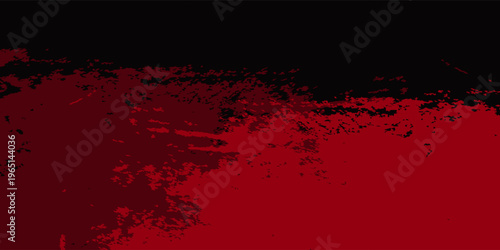 Dark Grunge black and red abstract grunge background with halftone style. retro digital sports