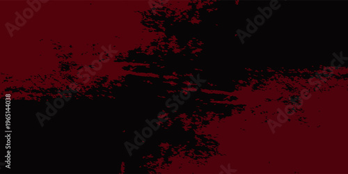 Dark Grunge black and red abstract grunge background with halftone style. retro digital sports