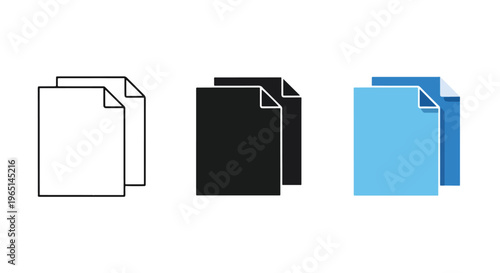 minimalist shopping bag icon set - Minimalist, flat icon, outline, glyph, linear, clipart, sticker - icon set