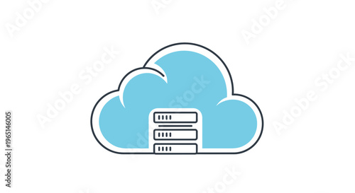 Cloud Server Infrastructure Hosting Data Storage Network