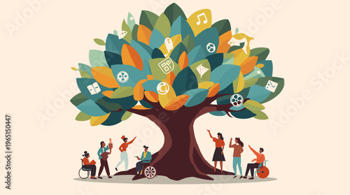 A plain beige background with no objects or features, useful for design and marketing materials.