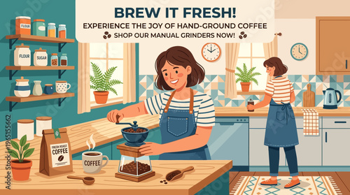 Brewing Fresh Coffee with Manual Grinders