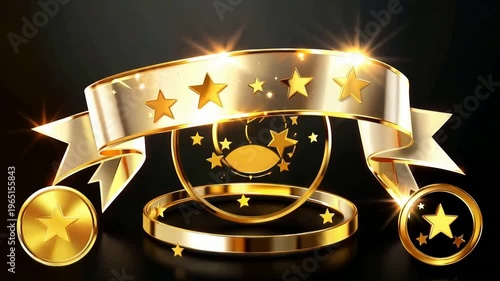 golden key with gold coins